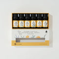 Pet-Friendly Aromatherapy Essential Oils Collection - Cedarwood, Chamomile, Frankincense, Ginger, Lavender, and Rosemary